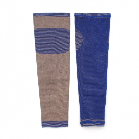 바디온 롱 무릎 보온 보호대 2p세트(M) (블루)