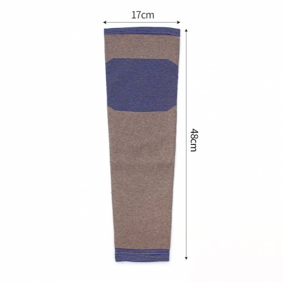 바디온 롱 무릎 보온 보호대 2p세트(M) (블루)