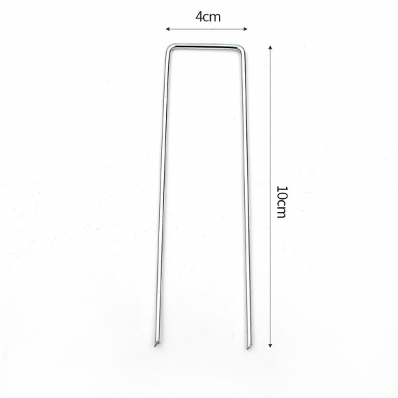 초록농장 멀칭 잔디 고정핀 100p세트(10cm)