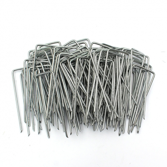 초록농장 멀칭 잔디 고정핀 100p세트(15cm)