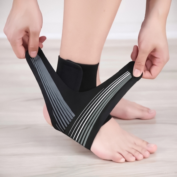 라이트핏 테이핑 발목보호대 2p세트(M) (그레이)