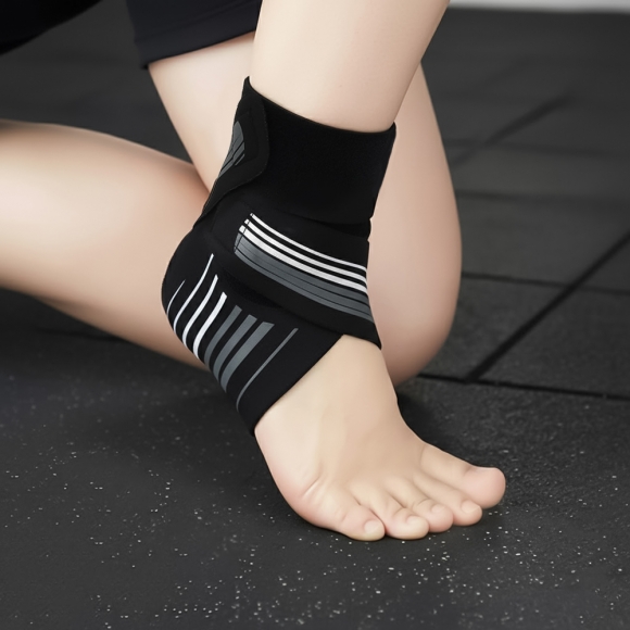 라이트핏 테이핑 발목보호대 2p세트(L) (그레이)