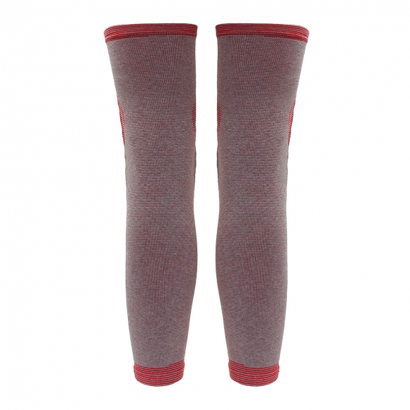 바디온 롱 무릎 보온 보호대 2p세트(L) (레드)