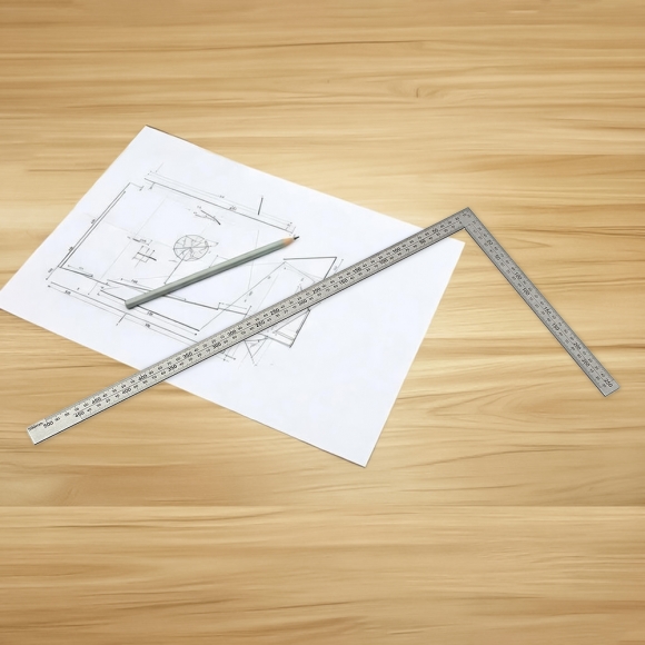 공구존 스텐 직각자(50cm)