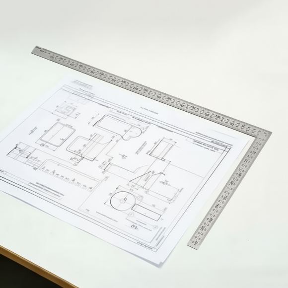 공구존 스텐 직각자(50cm)