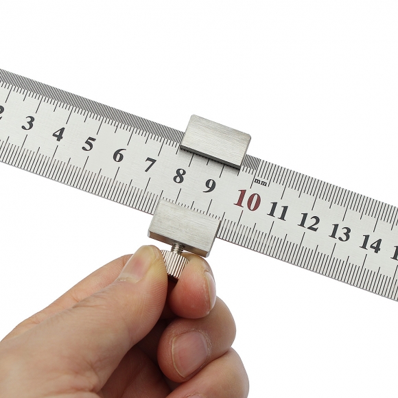 마크툴 정밀측정 마킹게이지+스틸자(50cm) 