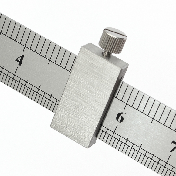 마크툴 정밀측정 마킹게이지+스틸자(100cm) 