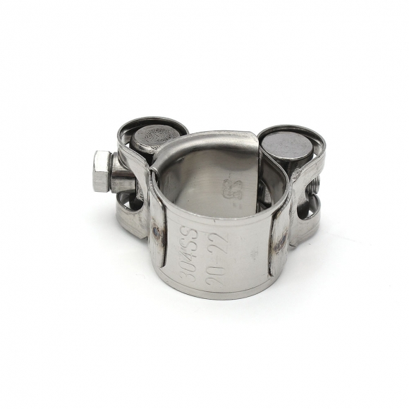 [영달철물] 304스텐 고압 호스밴드 2p세트(20-22mm)