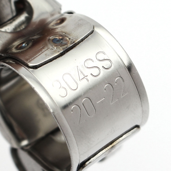 [영달철물] 304스텐 고압 호스밴드 2p세트(20-22mm)