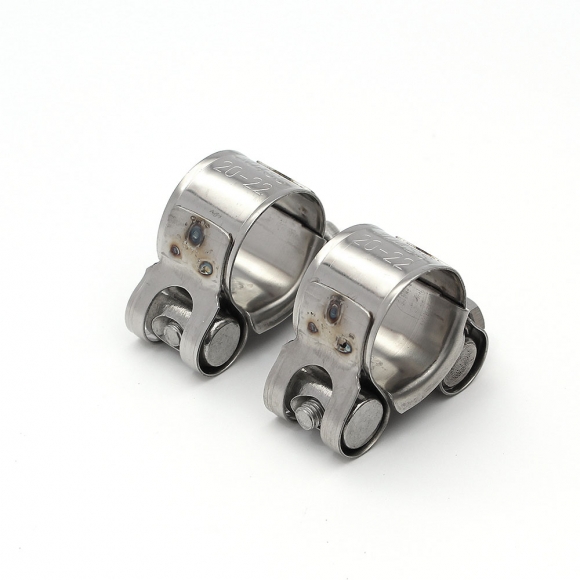 [영달철물] 304스텐 고압 호스밴드 2p세트(20-22mm)