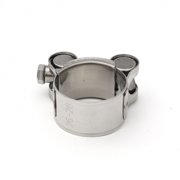 [영달철물] 304스텐 고압 호스밴드 2p세트(26-28mm)