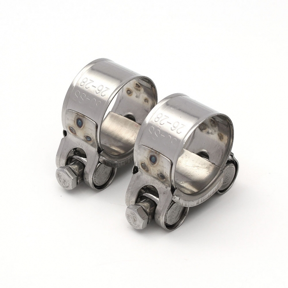 [영달철물] 304스텐 고압 호스밴드 2p세트(26-28mm)