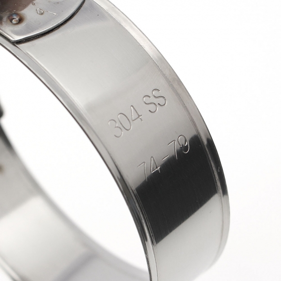 [영달철물] 304스텐 고압 호스밴드(74-79mm)