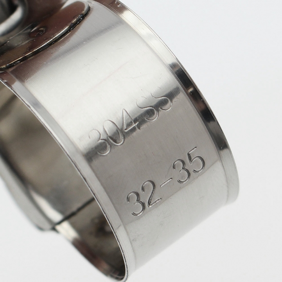 [영달철물] 304스텐 고압 호스밴드 2p세트(32-35mm)