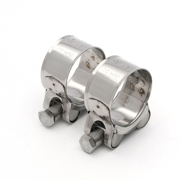 [영달철물] 304스텐 고압 호스밴드 2p세트(32-35mm)