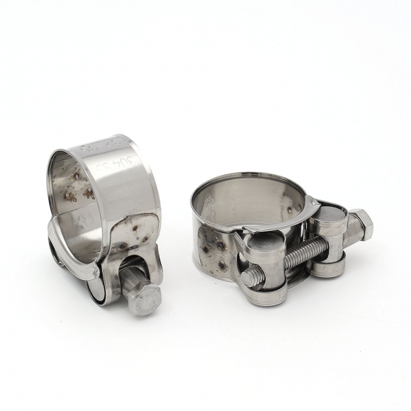 [영달철물] 304스텐 고압 호스밴드 2p세트(32-35mm)