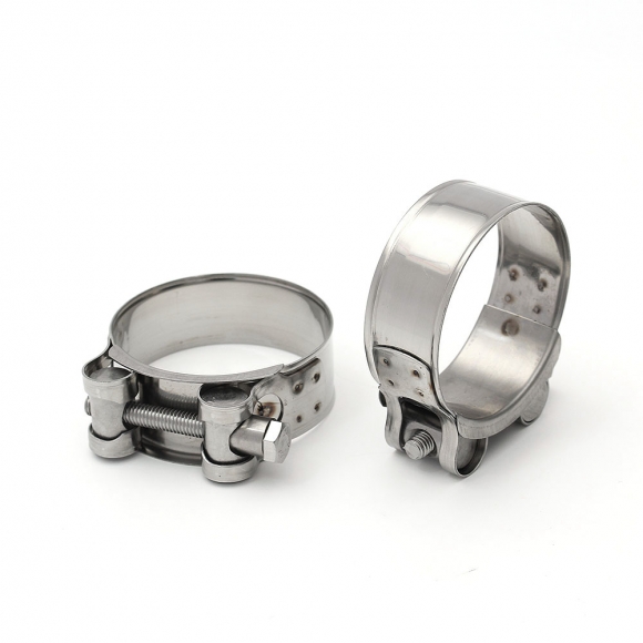 [영달철물] 304스텐 고압 호스밴드 2p세트(52-55mm)