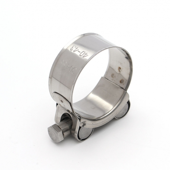 [영달철물] 304스텐 고압 호스밴드 2p세트(40-43mm)