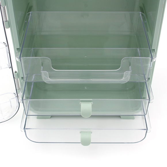 베니티 화장품 정리함(그린)