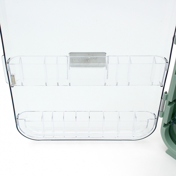 베니티 화장품 정리함(그린)