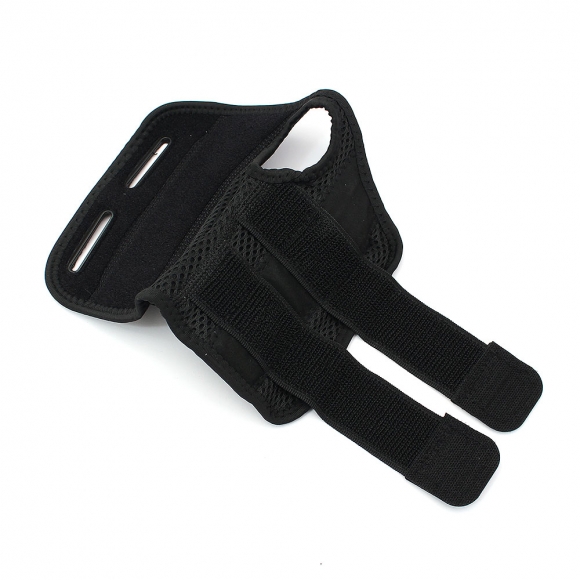이중지지대 왼손 손목보호대(L) (블랙)