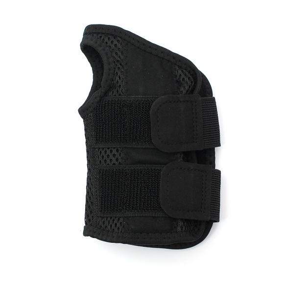 이중지지대 왼손 손목보호대(L) (블랙)