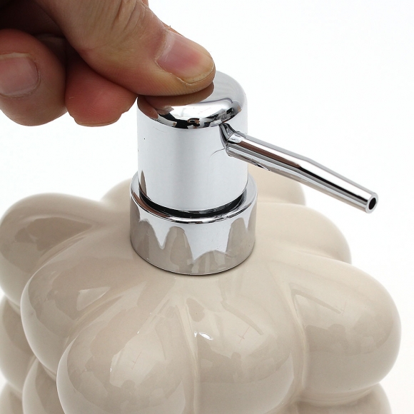 모던 버블 세라믹 디스펜서(500ml) (크림)