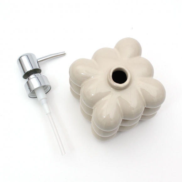 모던 버블 세라믹 디스펜서(500ml) (크림)