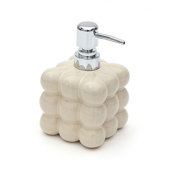 모던 버블 세라믹 디스펜서(500ml) (크림)