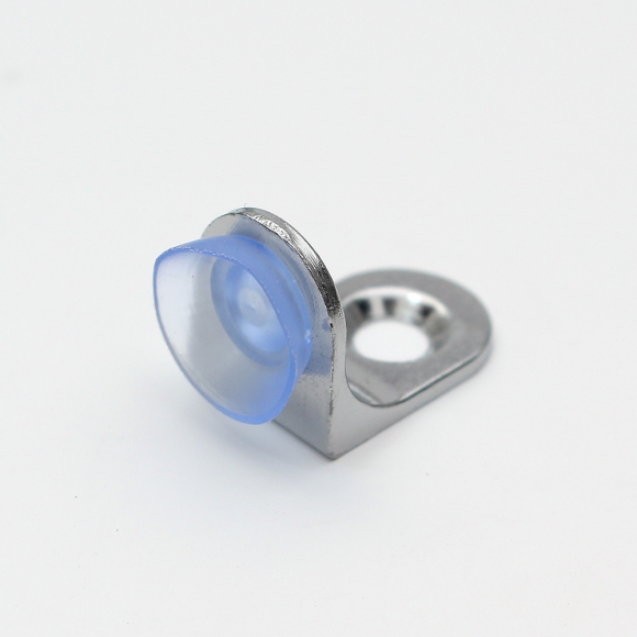 [영달철물]ㄱ자 유리 선반 다보 20개입(22x14mm) (라운드)  