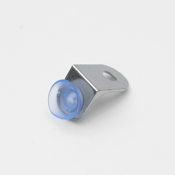 [영달철물]ㄱ자 유리 선반 다보 20개입(22x14mm) (라운드)  