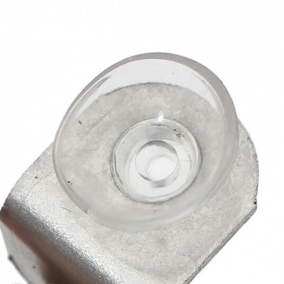 [영달철물]ㄱ자 유리 선반 다보 100개입(13x11mm) (스퀘어) 