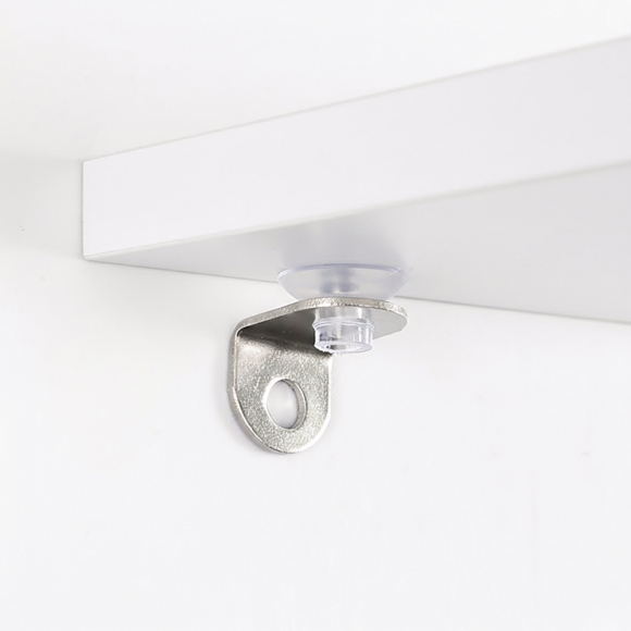 [영달철물]ㄱ자 유리 선반 다보 100개입(13x11mm) (스퀘어) 