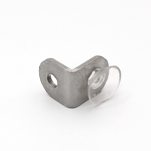 [영달철물]ㄱ자 유리 선반 다보 100개입(13x14mm) (스퀘어) 