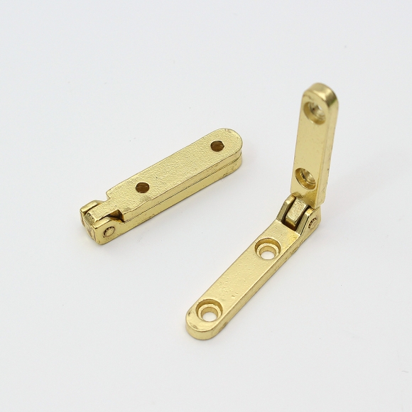 [영달철물] 90도 소품 경첩 10세트(골드)