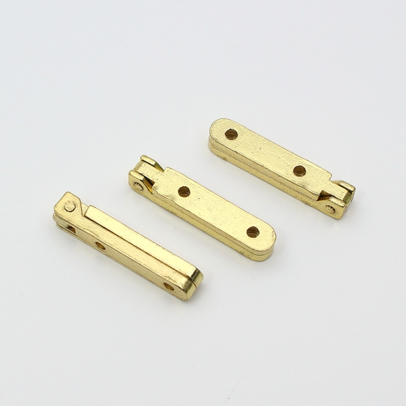 [영달철물] 90도 소품 경첩 10세트(골드)
