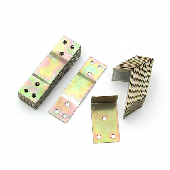 [영달철물] 탈착식 ㄱ자 커넥팅 브라켓 20세트(82mm)