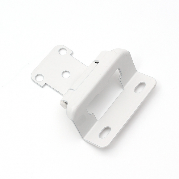 [영달철물] 1/2형 오버레이 가구 경첩 2개입(화이트)