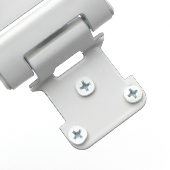 [영달철물] 1/2형 오버레이 가구 경첩 2개입(화이트)