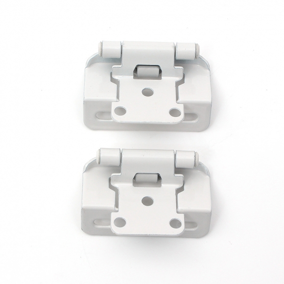 [영달철물] 1/2형 오버레이 가구 경첩 2개입(화이트)