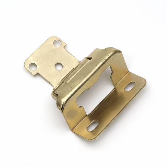 [영달철물] 1/2형 오버레이 가구 경첩 2개입(골드)