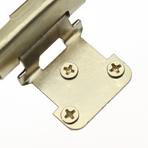 [영달철물] 1/2형 오버레이 가구 경첩 2개입(골드)