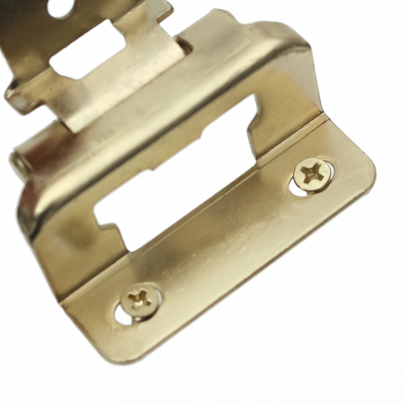 [영달철물] 1/2형 오버레이 가구 경첩 2개입(골드)