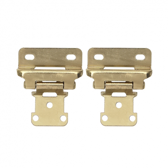[영달철물] 1/2형 오버레이 가구 경첩 2개입(골드)
