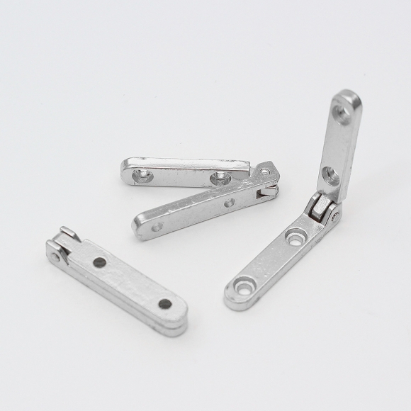 [영달철물] 90도 소품 경첩 10세트(실버)