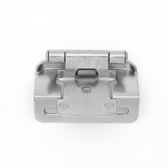 [영달철물] 1/2형 오버레이 가구 경첩 2개입(실버)