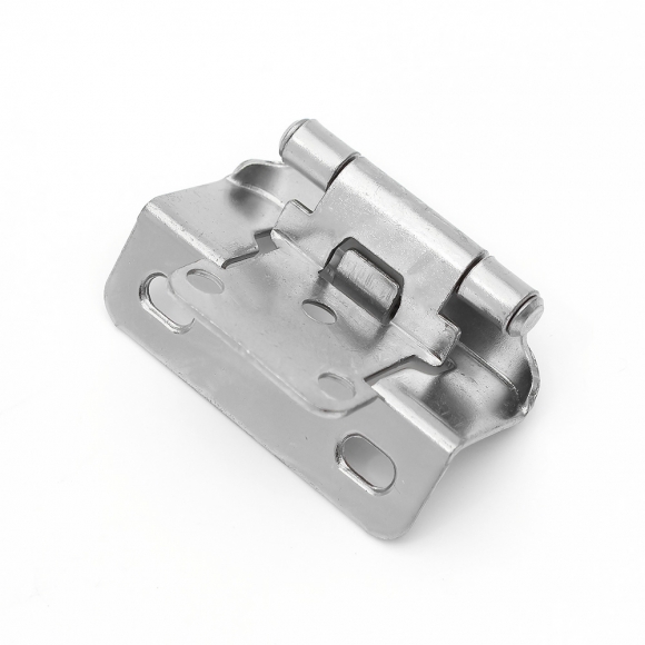 [영달철물] 1/2형 오버레이 가구 경첩 2개입(실버)