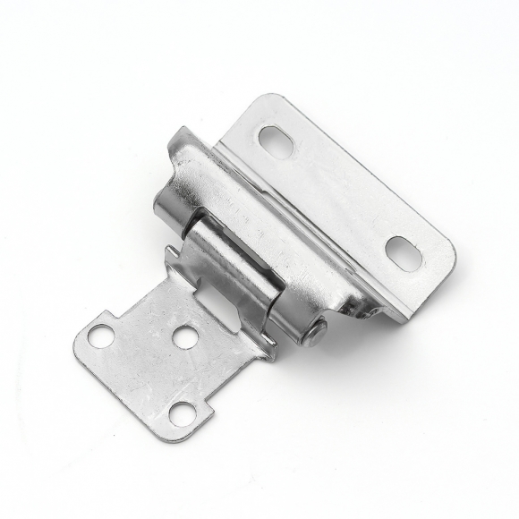 [영달철물] 1/2형 오버레이 가구 경첩 2개입(실버)