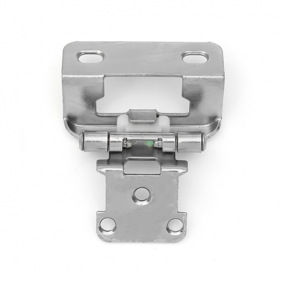 [영달철물] 1/2형 오버레이 가구 경첩 2개입(실버)