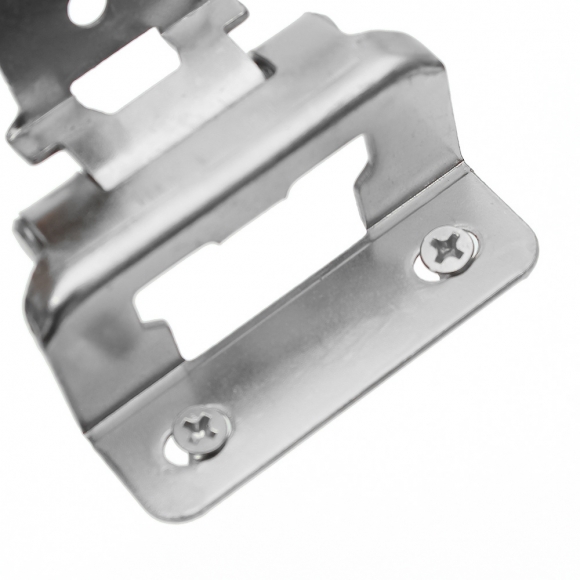 [영달철물] 1/2형 오버레이 가구 경첩 2개입(실버)